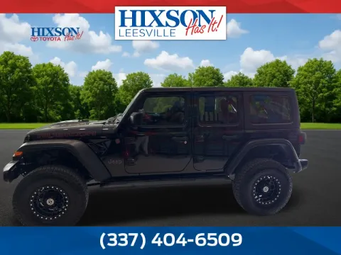Black 2023 Jeep Wrangler Rubicon for sale in Deridder, LA
