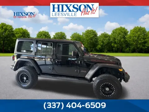 Black 2023 Jeep Wrangler Rubicon for sale in Deridder, LA