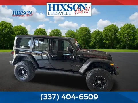 Black 2023 Jeep Wrangler Rubicon for sale in Deridder, LA