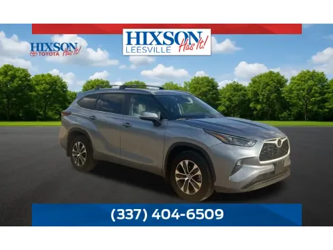 Gray 2024 Toyota Highlander XLE for sale in Deridder, LA