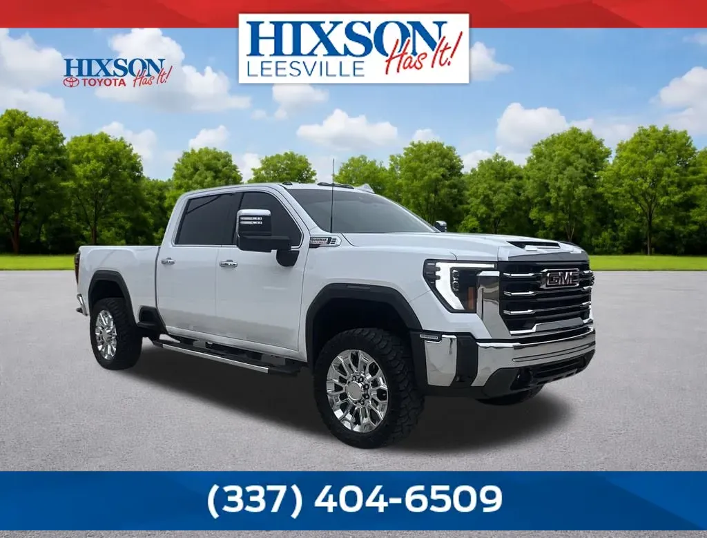 White 2025 GMC Sierra 2500HD SLT for sale in Deridder, LA