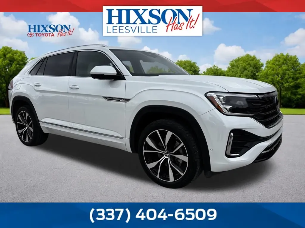 White 2024 Volkswagen Atlas Cross Sport 2.0T SEL Premium R-Line for sale in Deridder, LA