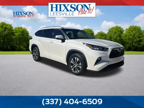 White 2020 Toyota Highlander XLE for sale in Deridder, LA