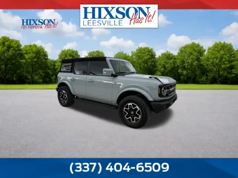 Gray 2023 Ford Bronco Outer Banks for sale in Deridder, LA