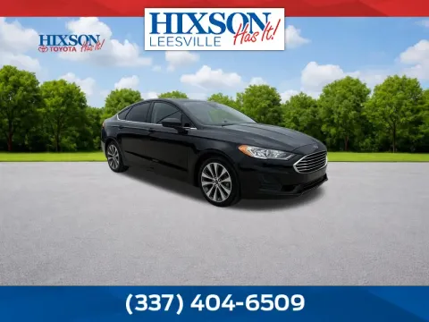 Black 2020 Ford Fusion SE for sale in Deridder, LA