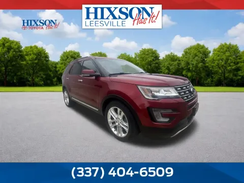 Red 2016 Ford Explorer Limited for sale in Deridder, LA