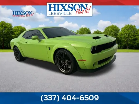 Green 2023 Dodge Challenger SRT Hellcat Widebody for sale in Deridder, LA