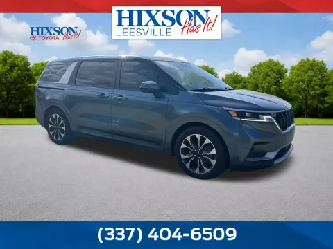 Blue 2024 Kia Carnival EX for sale in Deridder, LA
