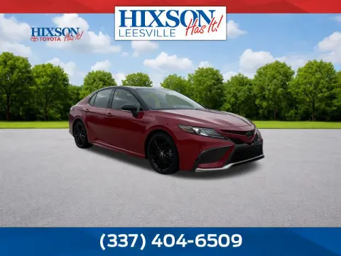 Green 2021 Toyota Camry XSE V6 for sale in Deridder, LA