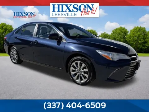 Red 2017 Toyota Camry XLE for sale in Deridder, LA