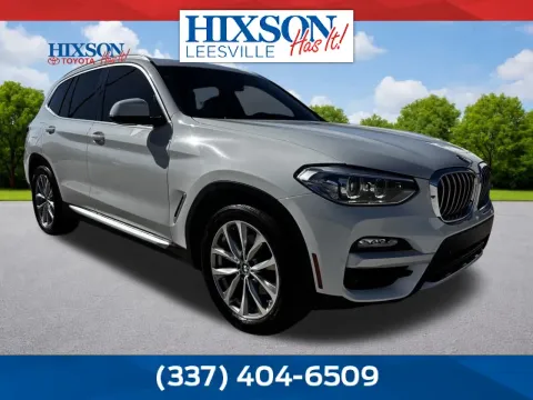 White 2019 BMW X3 sDrive30i for sale in Deridder, LA