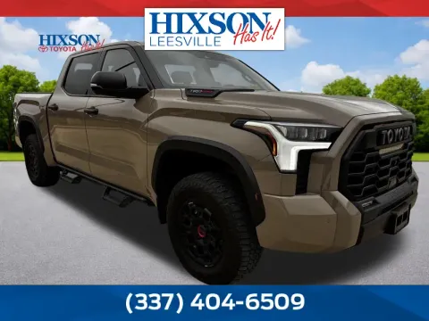 Black 2025 Toyota Tundra Hybrid TRD Pro for sale in Deridder, LA