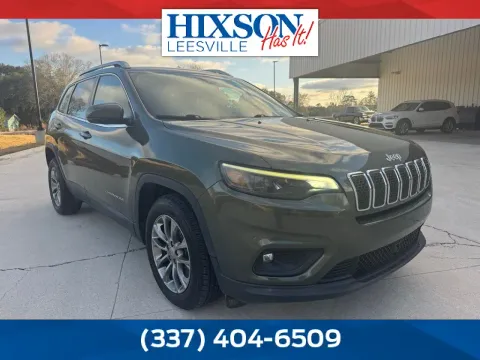 Green 2021 Jeep Cherokee Latitude Plus for sale in Deridder, LA