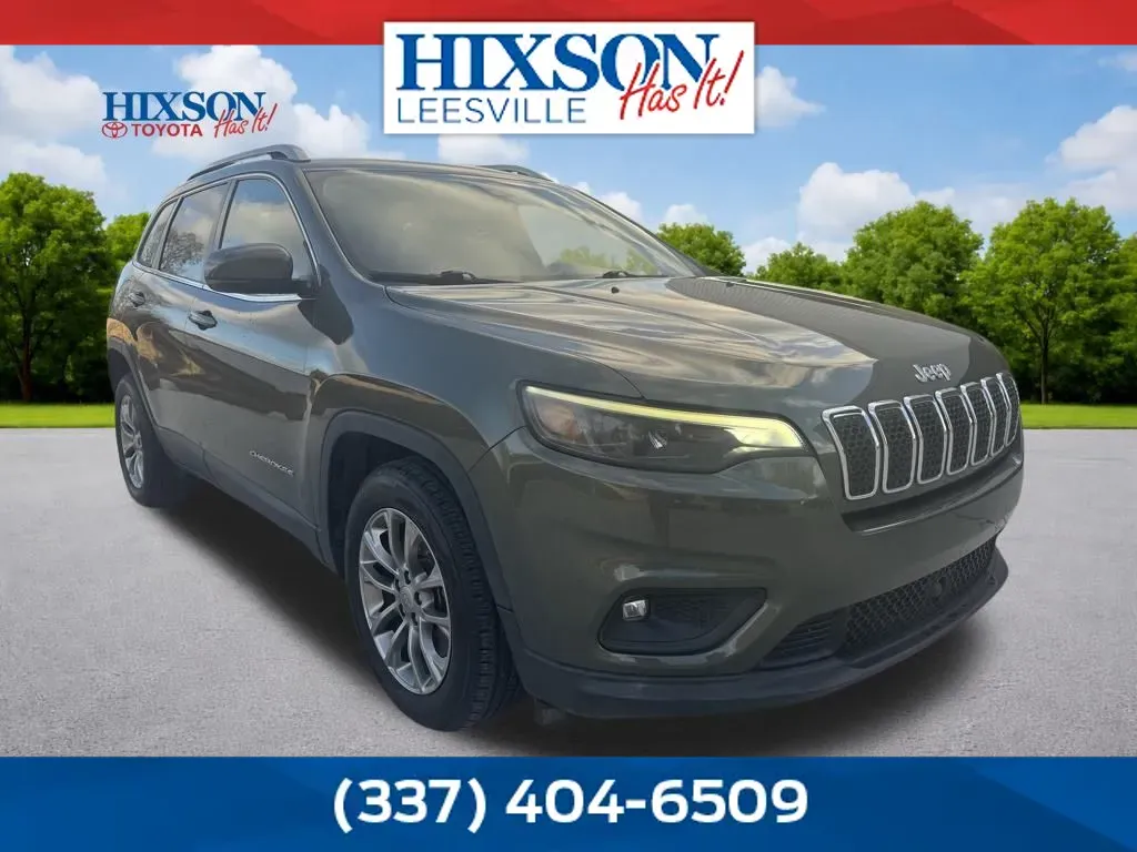 Green 2021 Jeep Cherokee Latitude Plus for sale in Deridder, LA