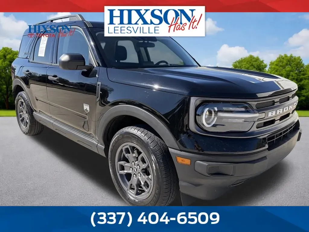 Black 2022 Ford Bronco Sport Big Bend for sale in Deridder, LA