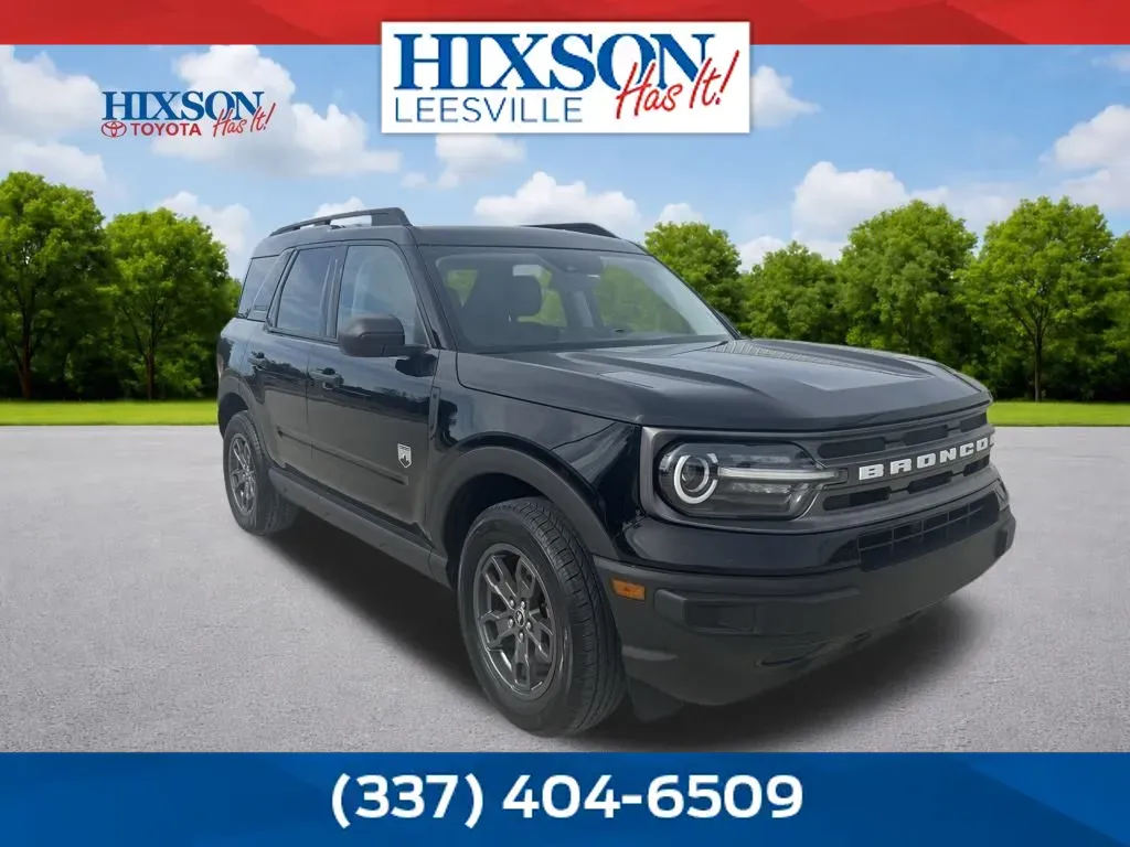 Black 2022 Ford Bronco Sport Big Bend for sale in Deridder, LA