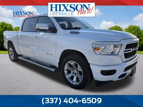 White 2021 Ram 1500 Big Horn/Lone Star for sale in Deridder, LA