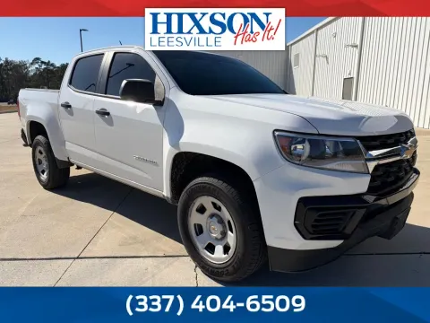 White 2021 Chevrolet Colorado Work Truck for sale in Deridder, LA