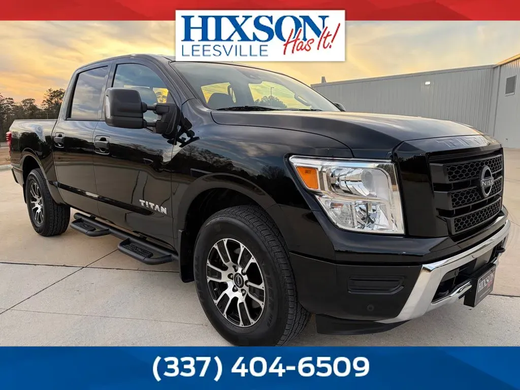 Black 2024 Nissan Titan SV for sale in Deridder, LA