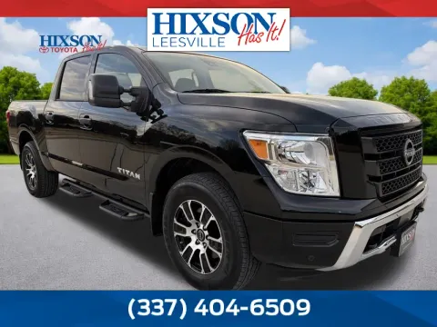 Black 2024 Nissan Titan SV for sale in Deridder, LA