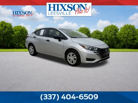 Silver 2024 Nissan Versa 1.6 S for sale in Deridder, LA