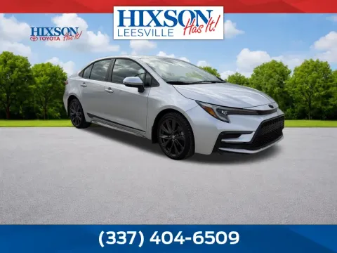 Silver 2023 Toyota Corolla SE for sale in Deridder, LA