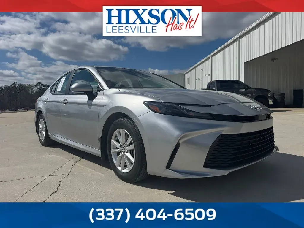 Silver 2025 Toyota Camry XSE for sale in Deridder, LA