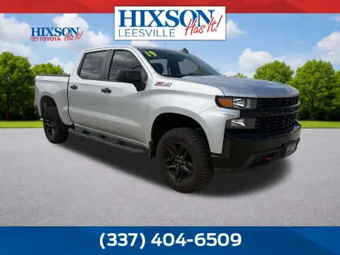 Silver 2019 Chevrolet Silverado 1500 Custom Trail Boss for sale in Deridder, LA