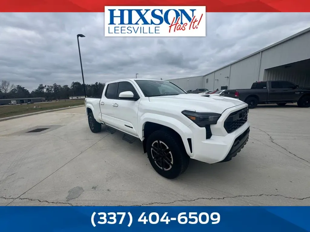 White 2024 Toyota Tacoma TRD Sport for sale in Deridder, LA