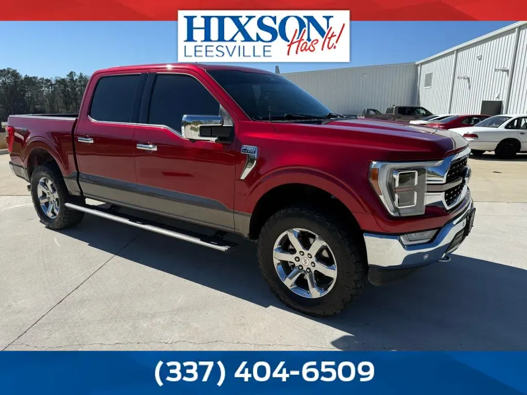 Red 2023 Ford F-150 King Ranch for sale in Deridder, LA