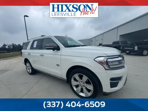 White 2024 Ford Expedition King Ranch for sale in Deridder, LA