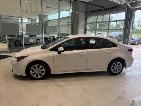 White 2024 Toyota Corolla LE for sale in Deridder, LA