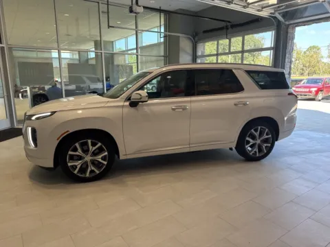 White 2021 Hyundai Palisade Limited for sale in Deridder, LA