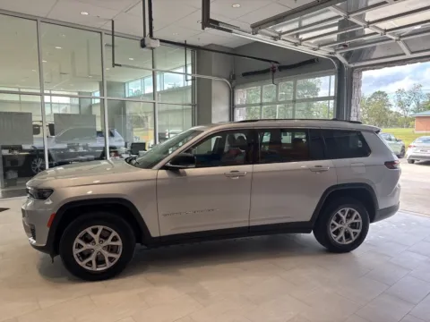Silver 2022 Jeep Grand Cherokee L Limited for sale in Deridder, LA