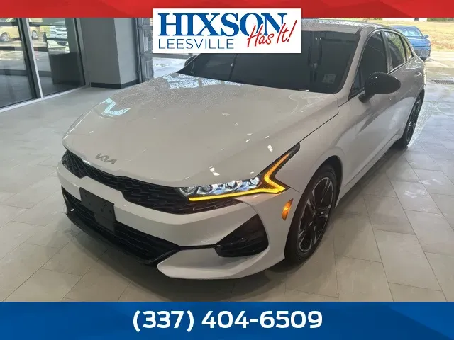 White 2024 Kia K5 GT-Line for sale in Deridder, LA