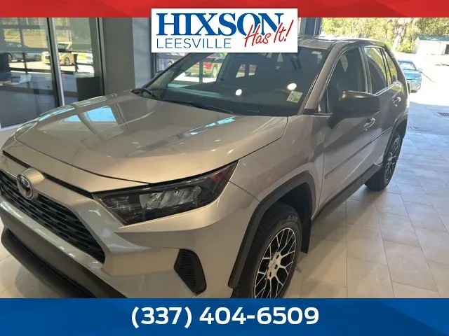 Silver 2022 Toyota RAV4 LE for sale in Deridder, LA