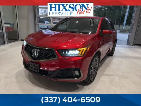 Red 2019 Acura MDX 3.5L Technology Pkg w/A-Spec Pkg for sale in Deridder, LA