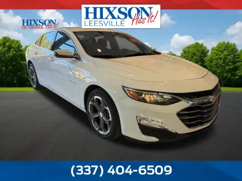 White 2023 Chevrolet Malibu LT for sale in Deridder, LA