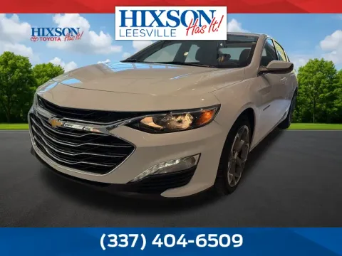 White 2023 Chevrolet Malibu LT for sale in Deridder, LA
