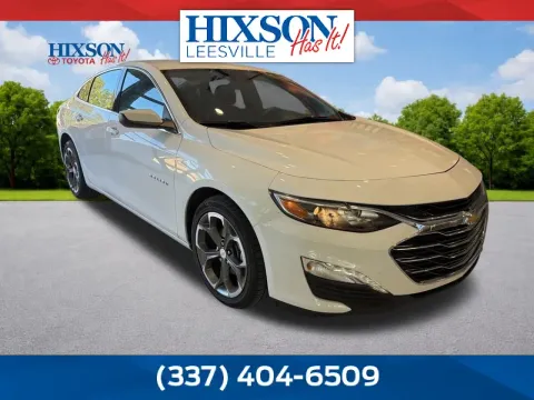 White 2023 Chevrolet Malibu LT for sale in Deridder, LA