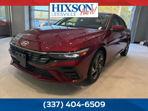 Red 2024 Hyundai Elantra Hybrid Limited for sale in Deridder, LA