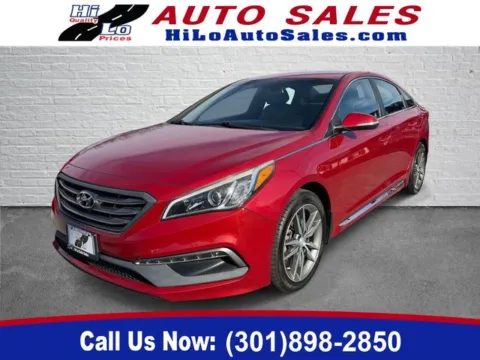 Red 2017 Hyundai Sonata Sport 2.0T for sale in Frederick, MD