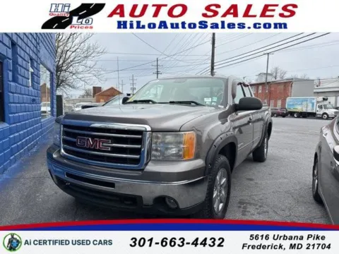 Beige 2013 GMC Sierra 1500 SLE for sale in Frederick, MD
