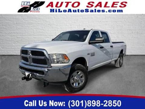 White 2015 Ram 3500 Tradesman for sale in Frederick, MD