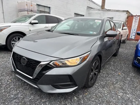 Gray 2020 Nissan Sentra SV for sale in Frederick, MD