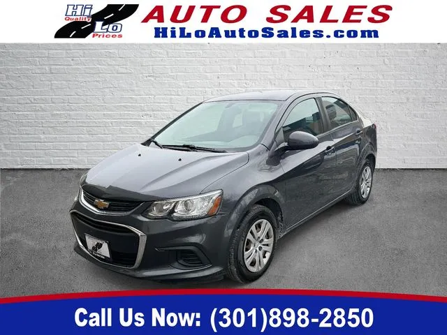 Gray 2018 Chevrolet Sonic LS for sale in Frederick, MD
