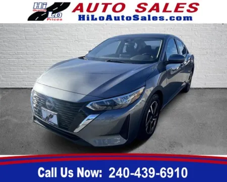 Gray 2024 Nissan Sentra SV for sale in Frederick, MD