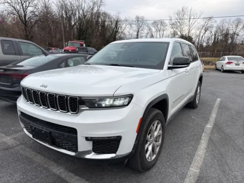 White 2022 Jeep Grand Cherokee L Limited for sale in Frederick, MD