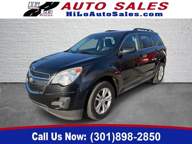 Black 2015 Chevrolet Equinox LT for sale in Frederick, MD