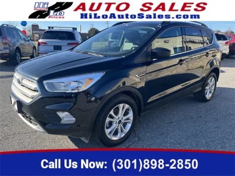 Black 2018 Ford Escape SE for sale in Frederick, MD